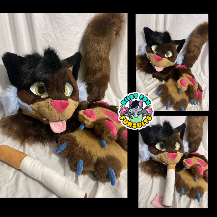 Furry Fursuit Kotek Premade