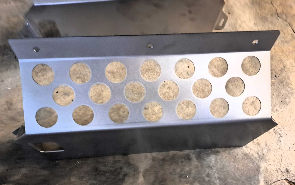 Proteção do carter em inox personalizada para Mini Clássico