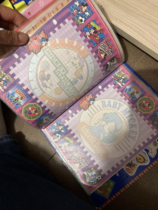 Karteczki do segregatora kolekcja lata 90