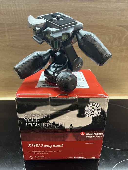Głowica Manfrotto MHXPRO-3W nowa trzykierunkowa