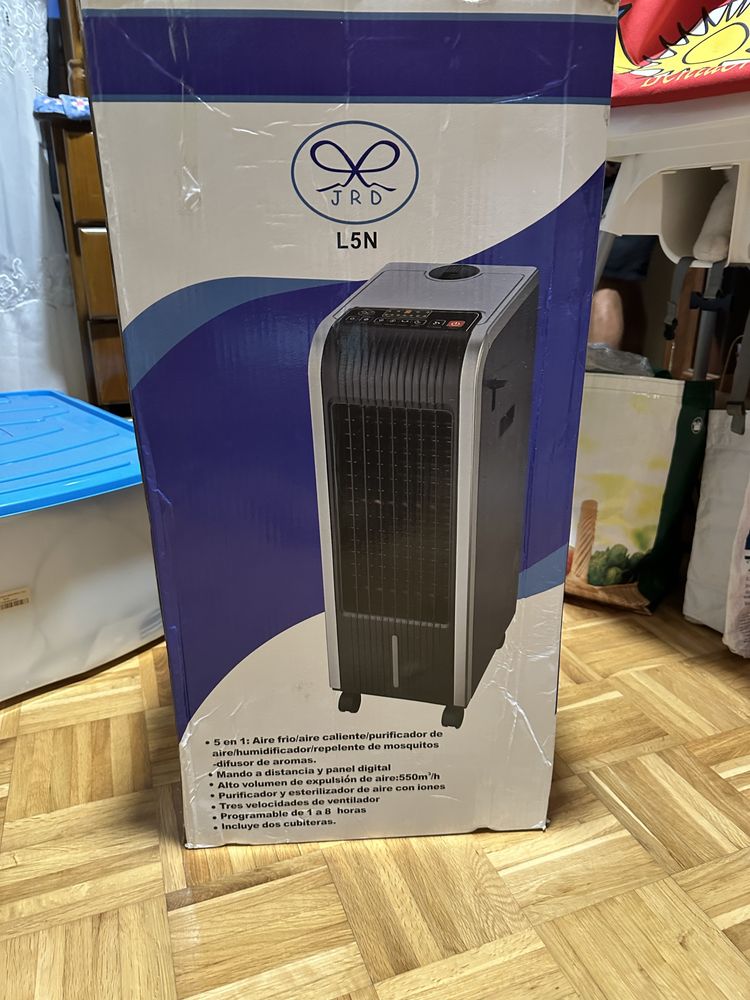 5 em 1 ventilador frio quente humidificador repelente insetos aromas