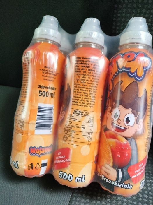 Napój wojanek dwa smaki(cena za 1ZGRZEWKE ) Multiwitamina