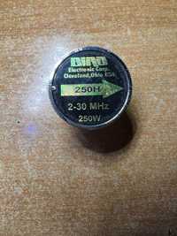 Bird 250H sensor element 0 to 250 watts 2-30 MHz  Bird 43 Wattmeters