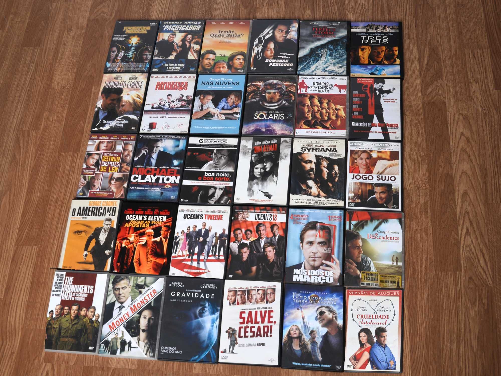 George Clooney DVD`S Originais