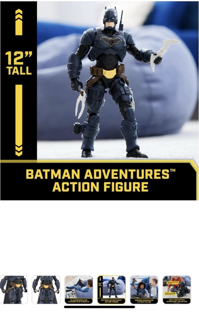Фигурка Бэтмена с 16 предметами Batman Figure. Ориринал! Новое!