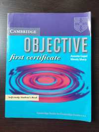 Objective first certificate książka angielski