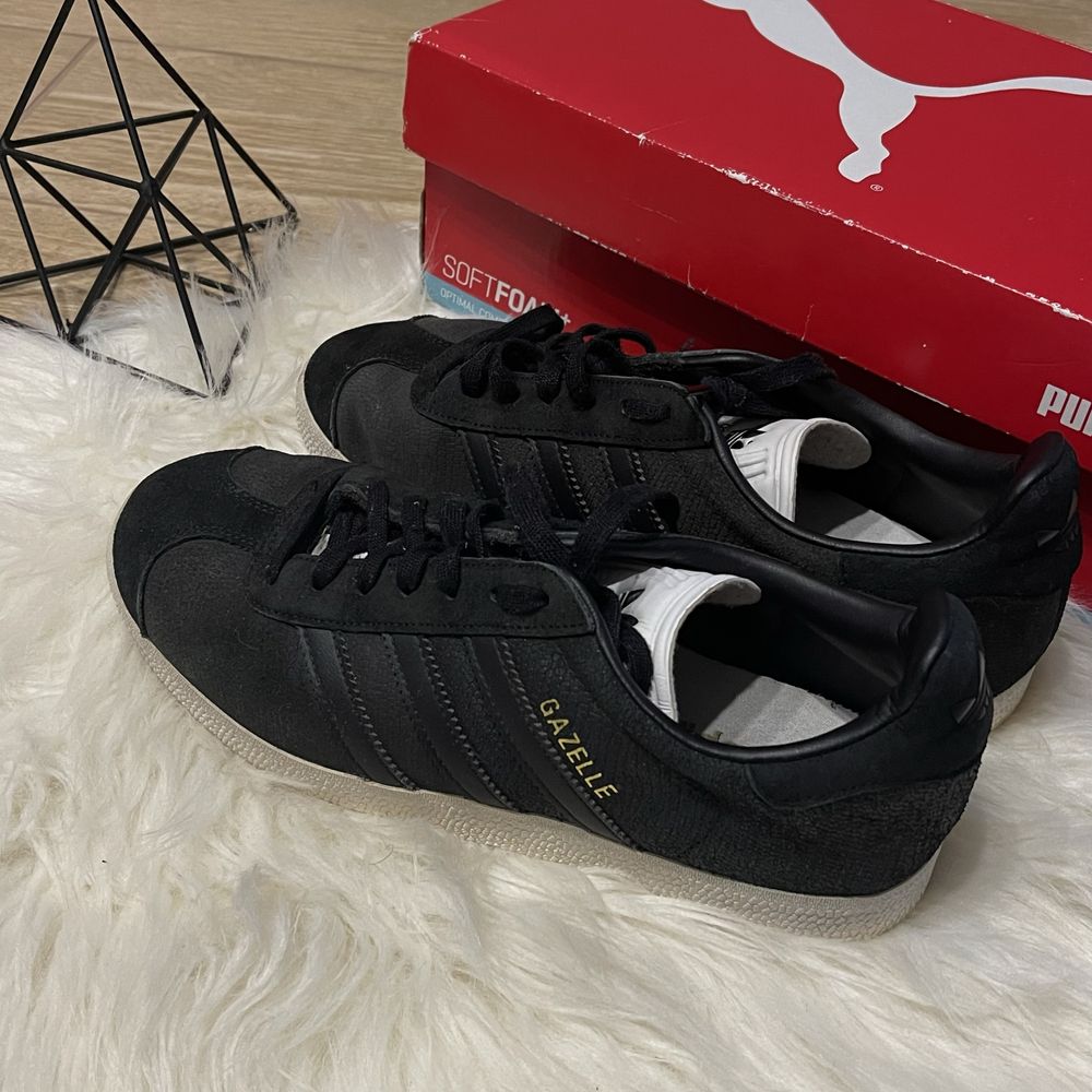 Жіночі шкіряні кросівки adidas gazelle 38р (23,5см) оригінал