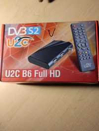 Спутниковый ресивер U2C B6 Full HD + Вай фай адаптер.