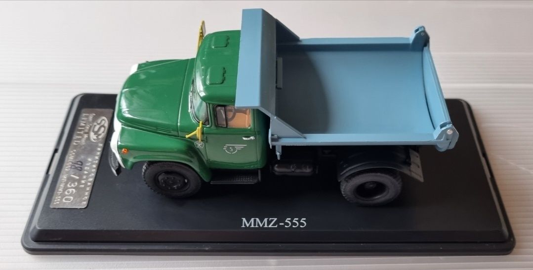 Kultowe Auta PRL SSM Rosja Limitowana Edycja Ził MMZ 555 nr 68 z 360