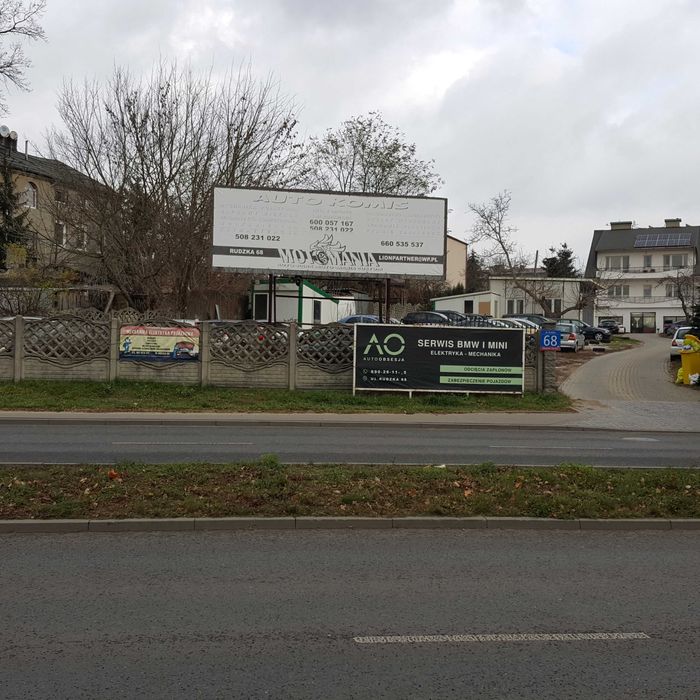 Plac na komis+pawilon inne propoz.oraz garaż 22m Rudzka 68