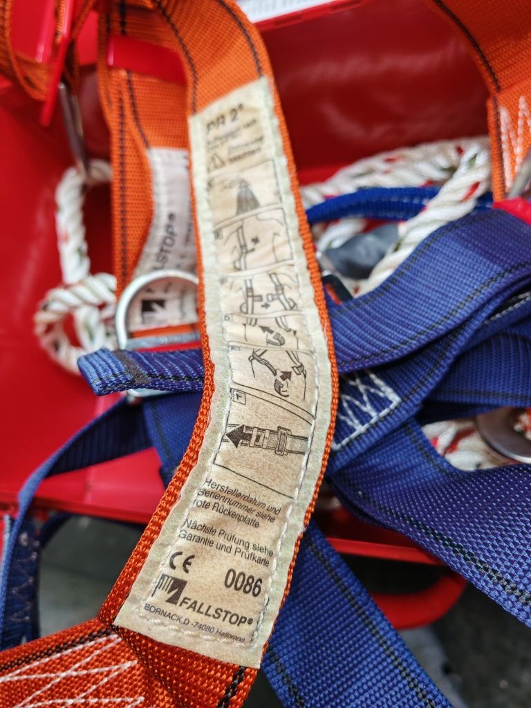 Szelki bezpieczeństwa uprząż Bornack fallstop pr2