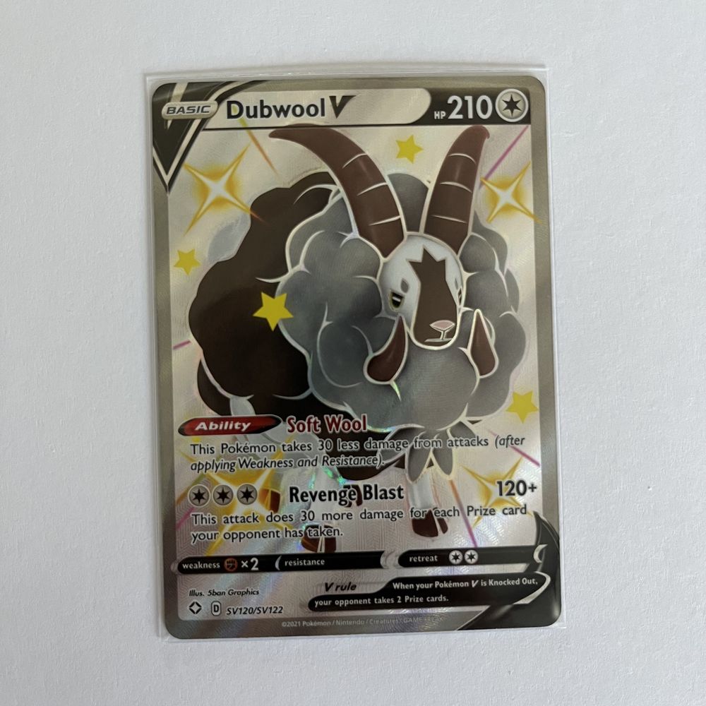 Karta Pokemon Dubwool V Shining Fates