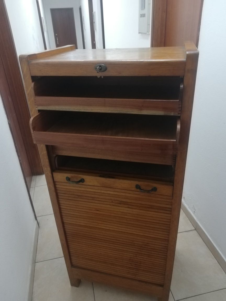 Móvel Ficheiro de ripas da Olaio vintage