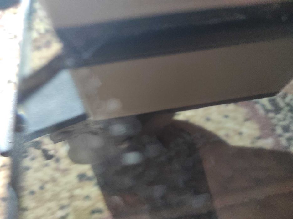 Стол стеклянный квадратный кофейный, журнальный.