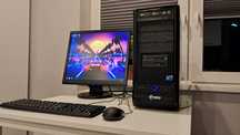 RETRO Zestaw do Gier 3.0GHz/SSD/GTS250-1GB/RAM 8GB/MONITOR 19'
