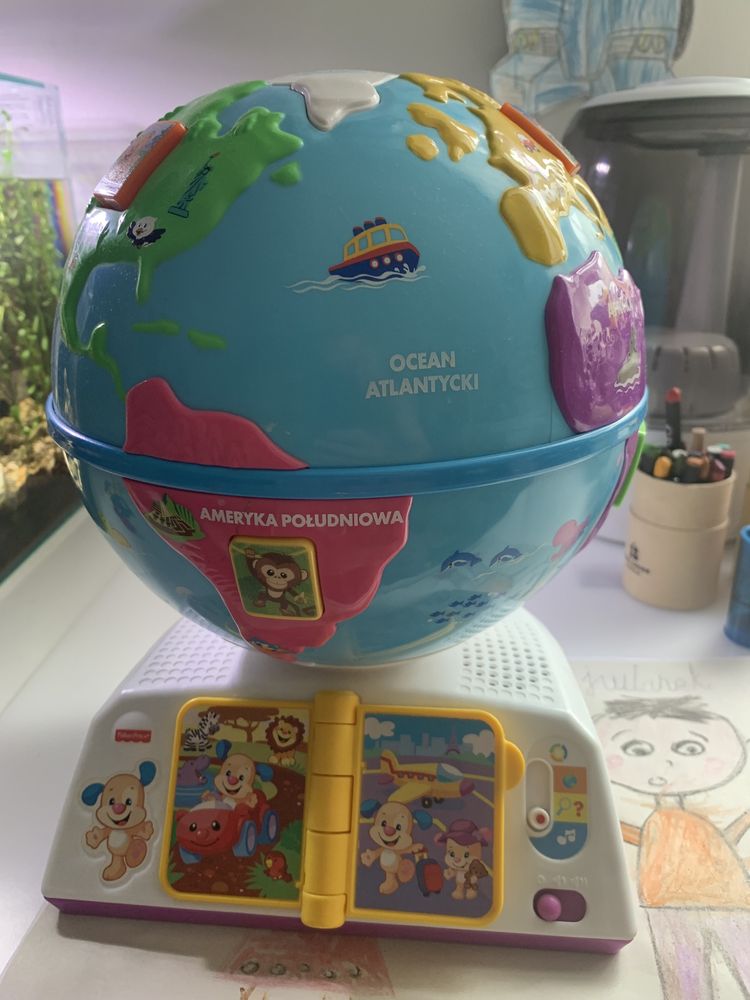 Edukacyjny globus dla dzieci Fisher-Price