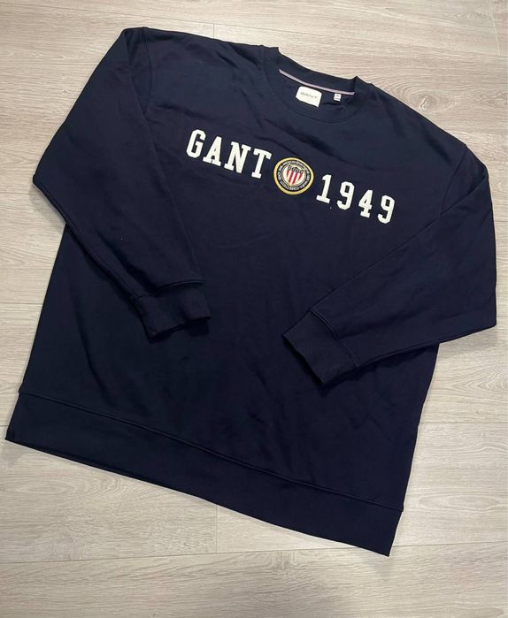 Мужской свитшот  свитер кофта на флисе Gant 3 Xl