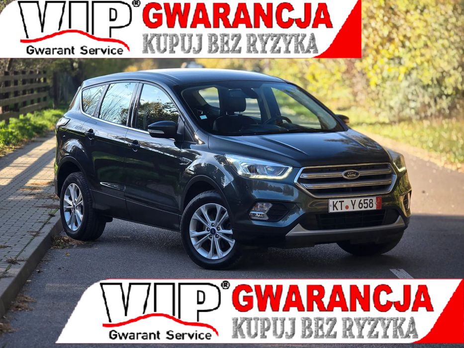 Ford Kuga EUROPA_2017r._1,5B_Skóry_Nawi_Gwarancja_12m.