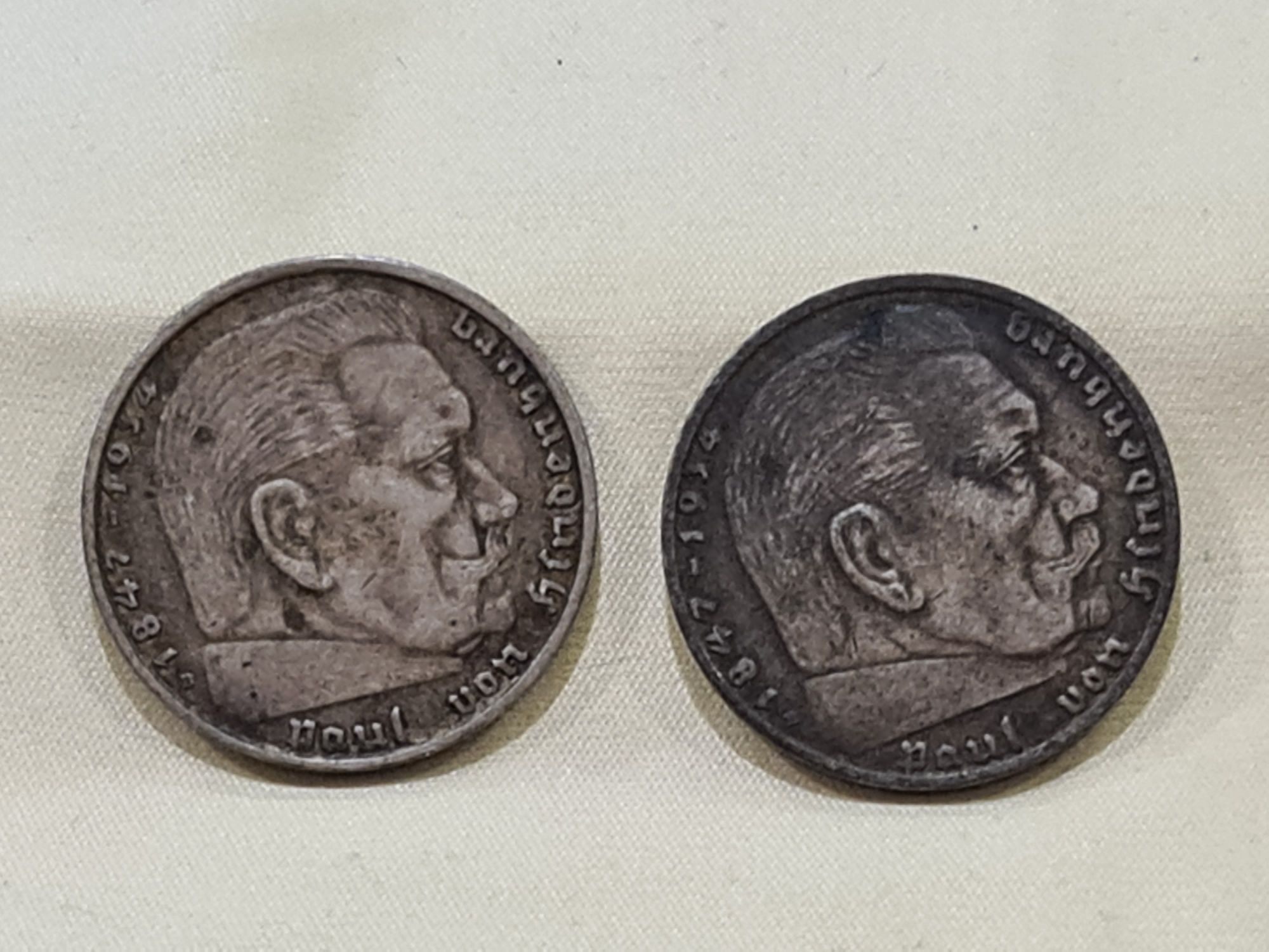 Германская империя 2 марки, 1938 г серебро DEUTSCHES REICH 1938