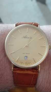 Złoty zegarek Adriatica 14 k 585 proba 5300 zl / nowy 6990 zl