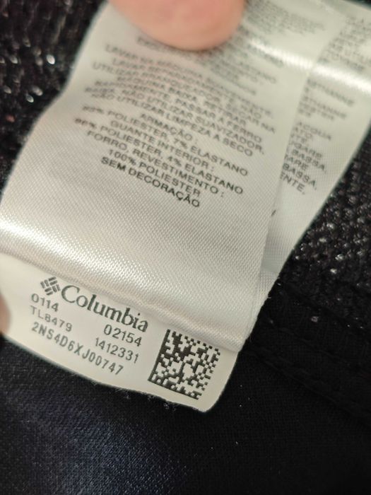 Columbia штани туристичні р. 40 M / L жіночі чорні трекінгові термо