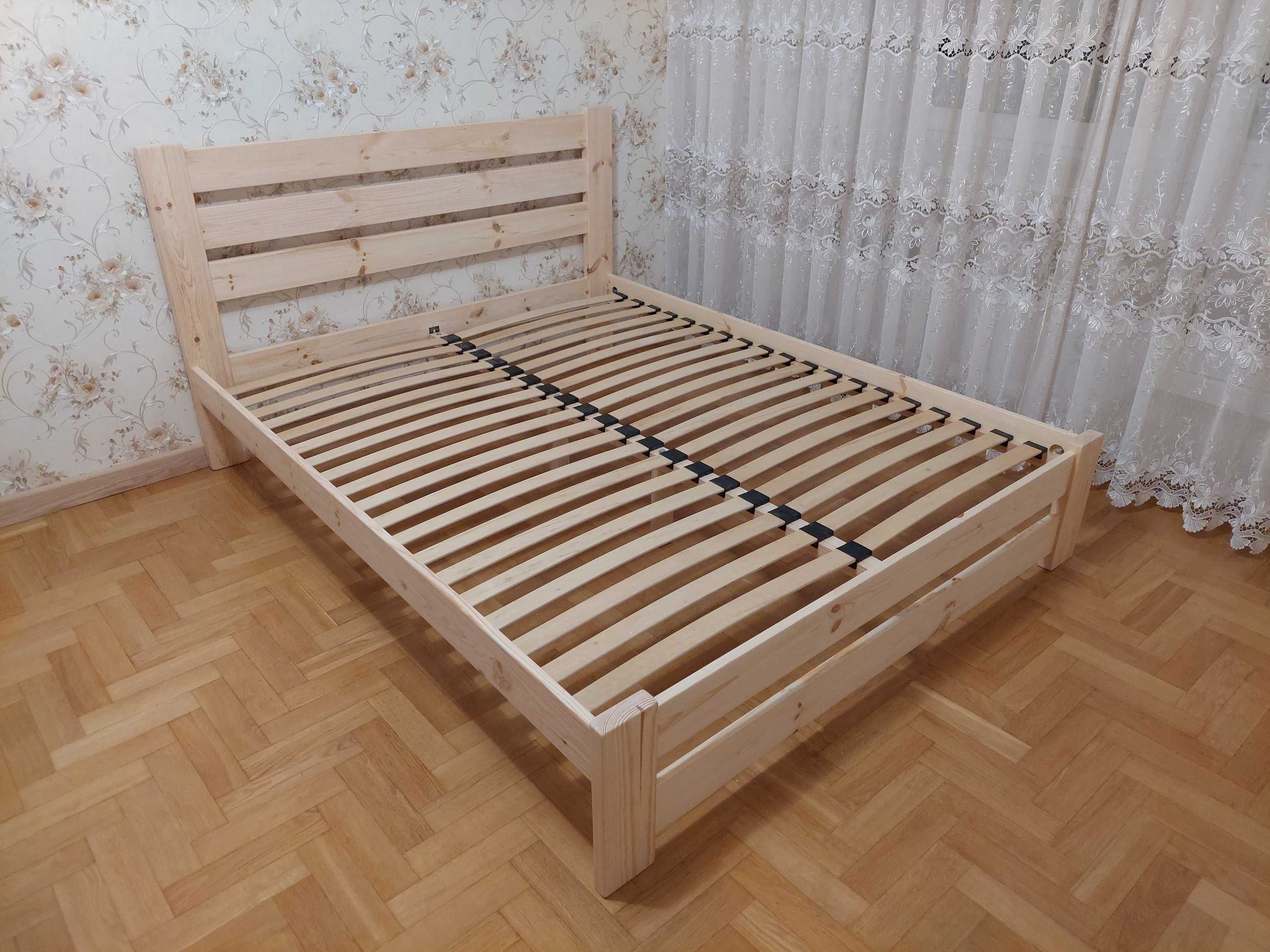 Ліжко Hеlsinki "з ортопедичними ламелями". Кровать из дерева.