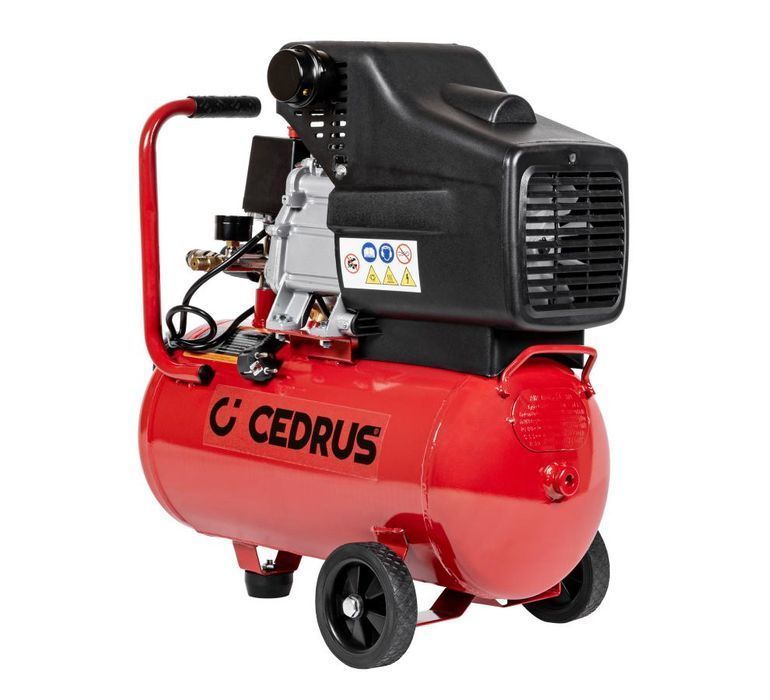 Cedrus Km24-1T Sprężarka Tłokowa Kompresor Tłokowy Olejowy 24L