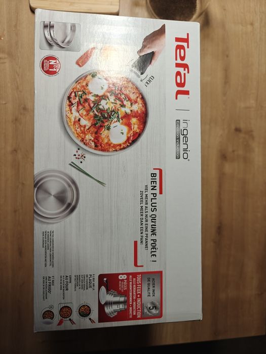 Zestaw garnków i patelni TEFAL Emotion - STAL