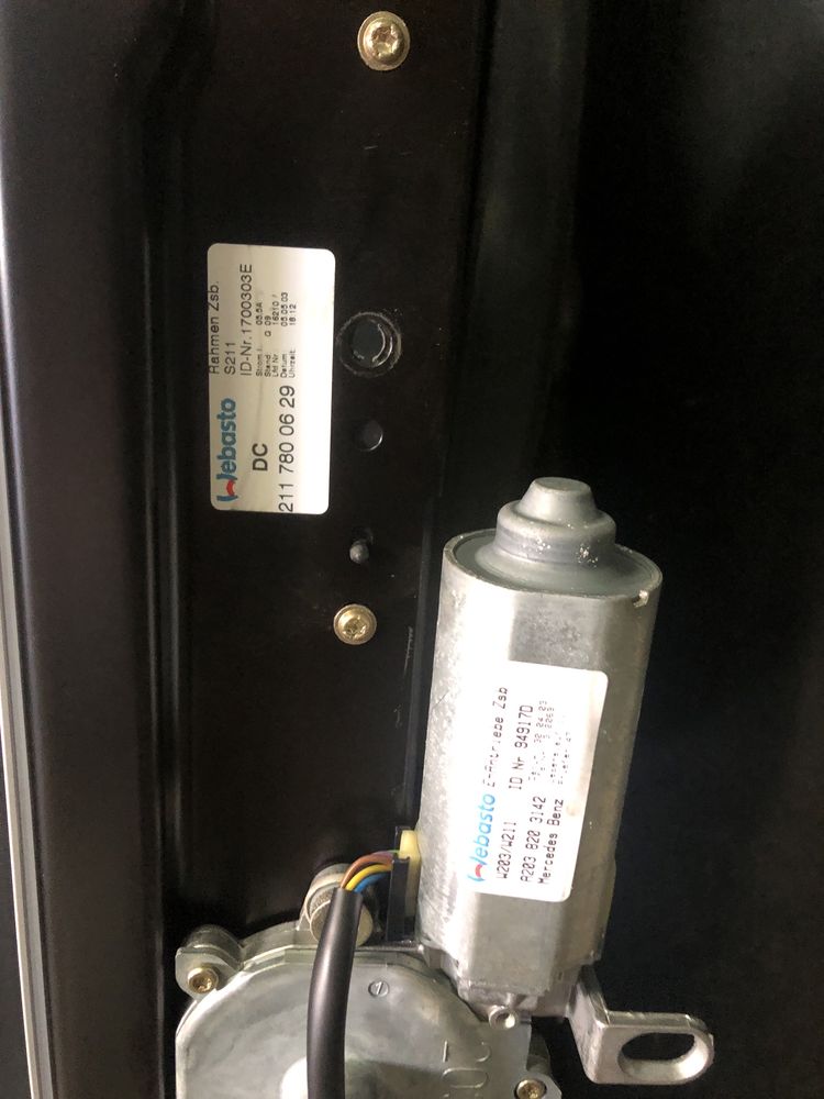 Tecto de Abrir Eléctrico Mercedes W211