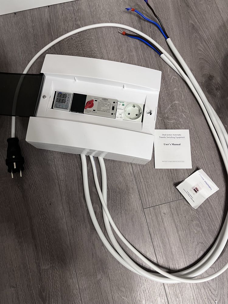 Щит АВР  для підключення EcoFlow, Bluetti, інвектора, готове рішення
