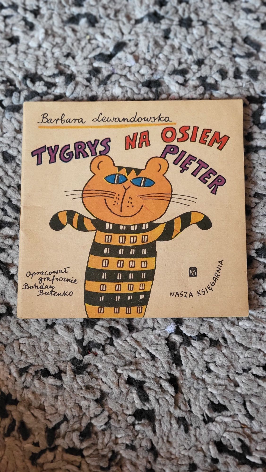 Tygrys na osiem pięter Barbara Lewandowska poczytaj mi mamo vinatge pr