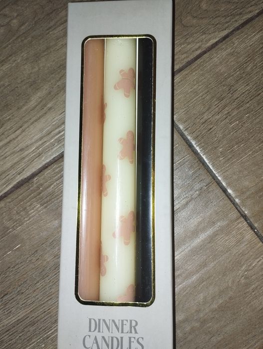 Świece stołowe 3 szt