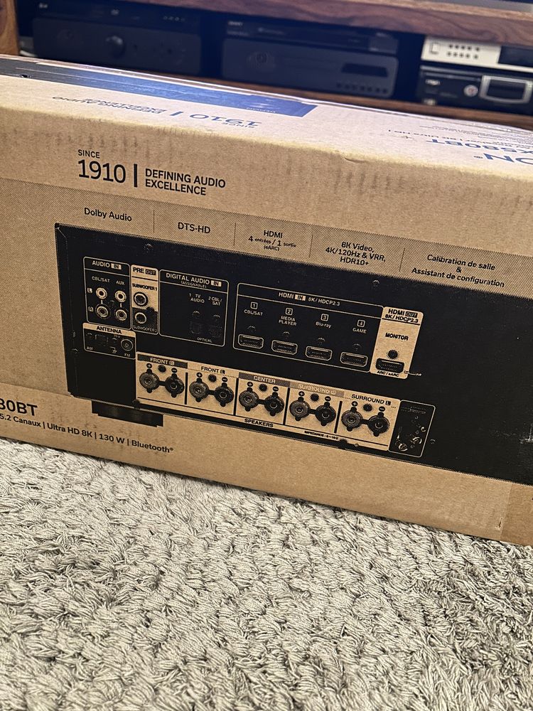 Denon AVR-X580BT amplituner kino domowe NOWY