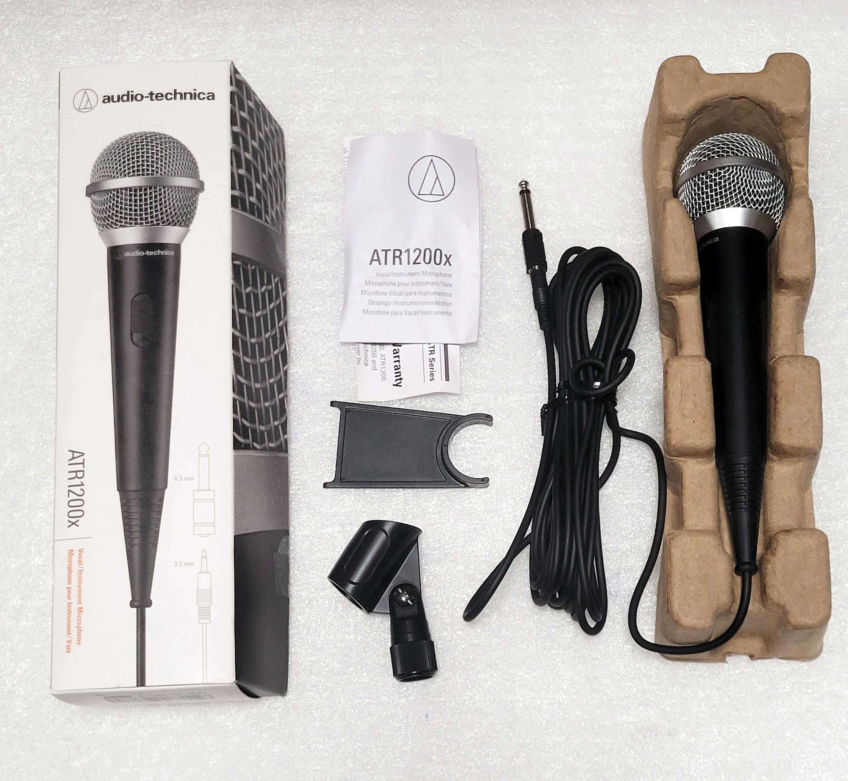 Mikrofon Audio-Technica ATR1200x do Wokalu Karaoke PC