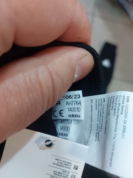 Щитки дитячі Аdidas Youth Sock Guard AH7764