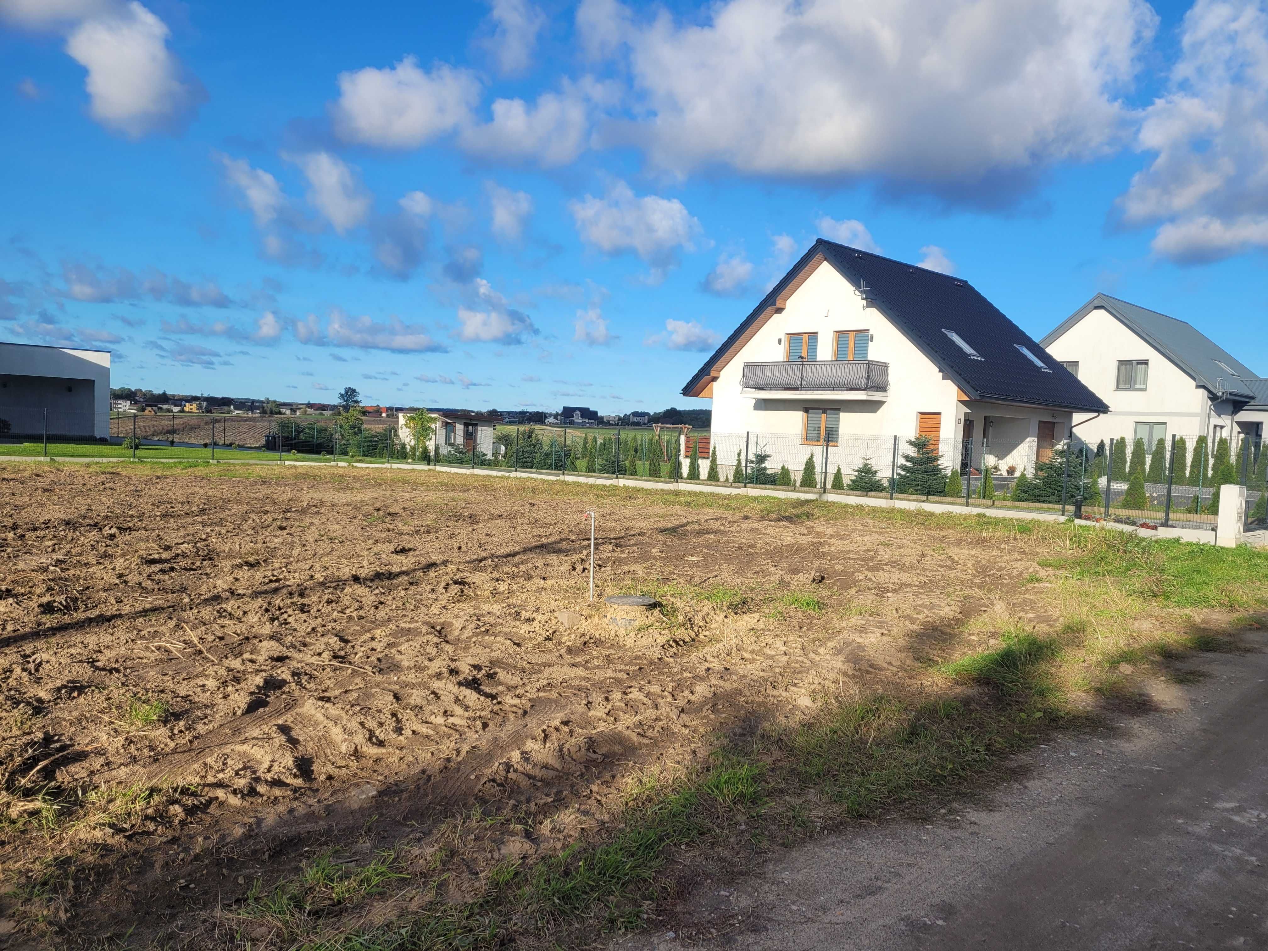 Okazja Działka budowlana Łebcz 949m² projekt + pozwolenie na budowe