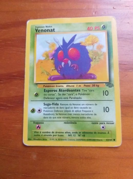 Pokemon Card - Venonat 40 PS