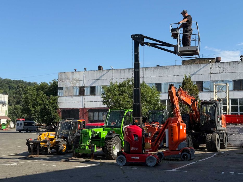 Вертикальний щогловий електричний підйомник MANITOU 100VJR 10 метрів