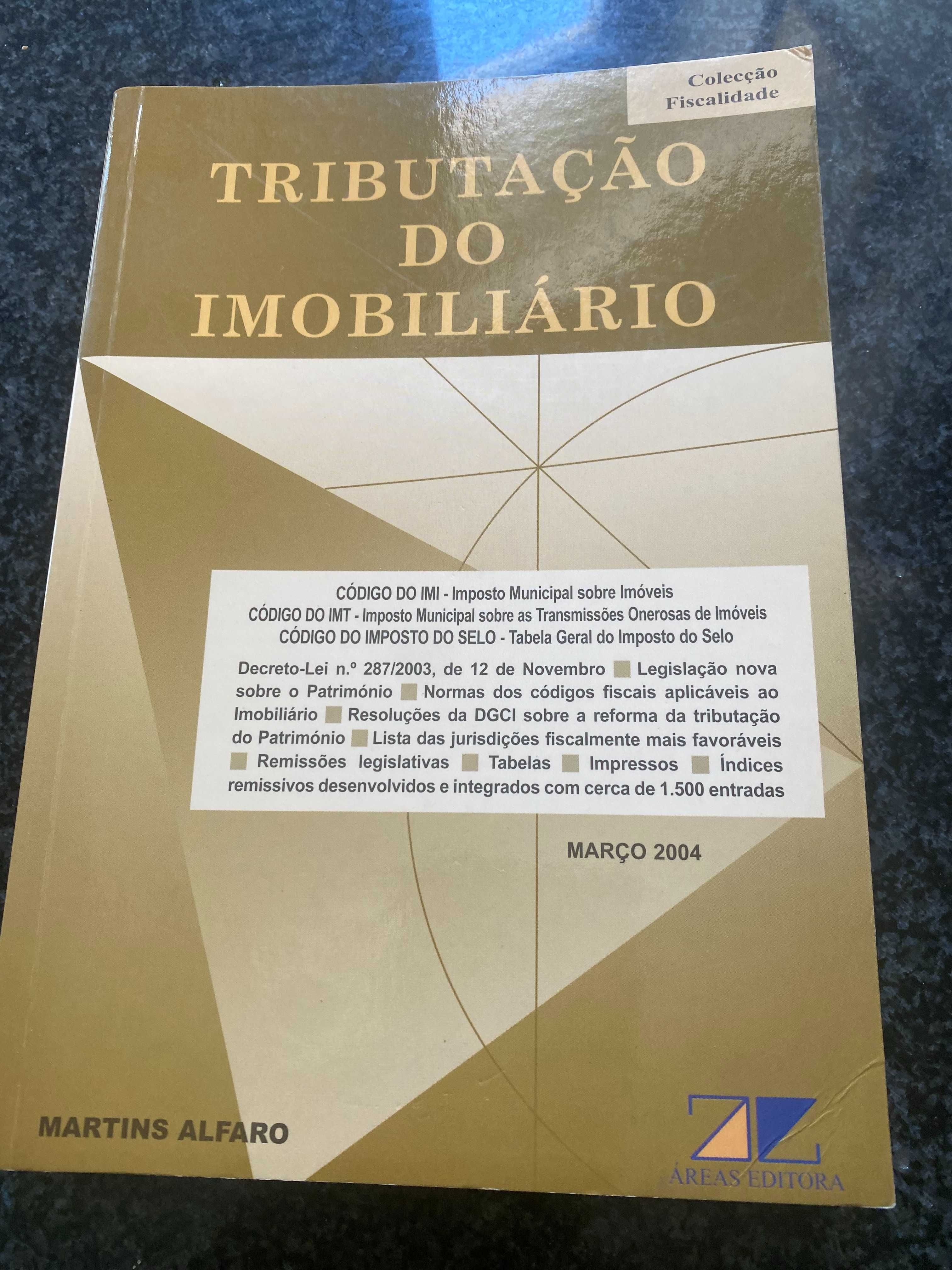 Livro Tributação do Imobiliario de Martins Alfaro