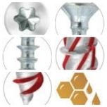 Саморез дистанционный для выравнивания конструкционных реек (лат) TORX