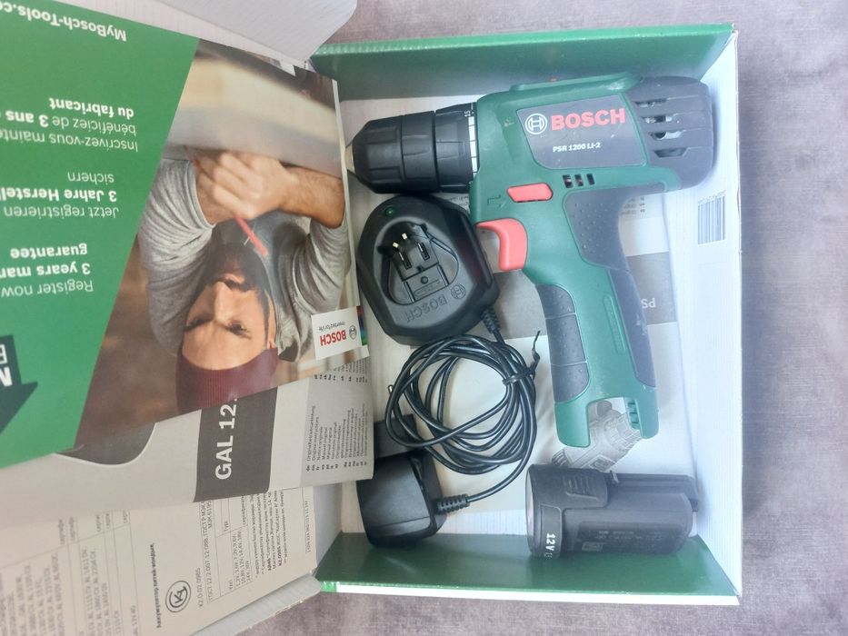 Акумуляторна дрель шурупокрут Bosch