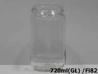 Słoiki 720ml Słoik 720ml Słoiki 720 ml Słoik 720 ml (GŁ) GŁADKIE MIÓD