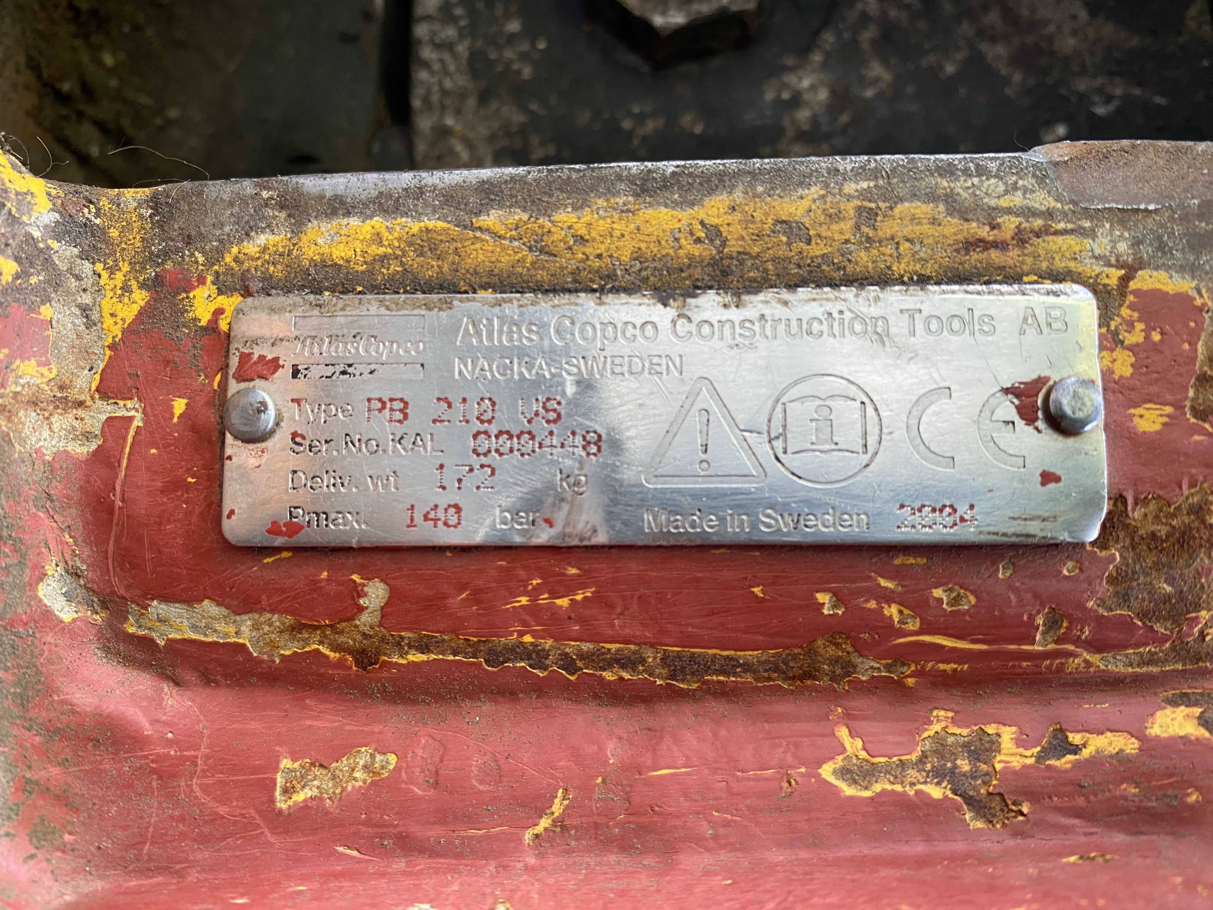 Гідромолот Atlas Copco