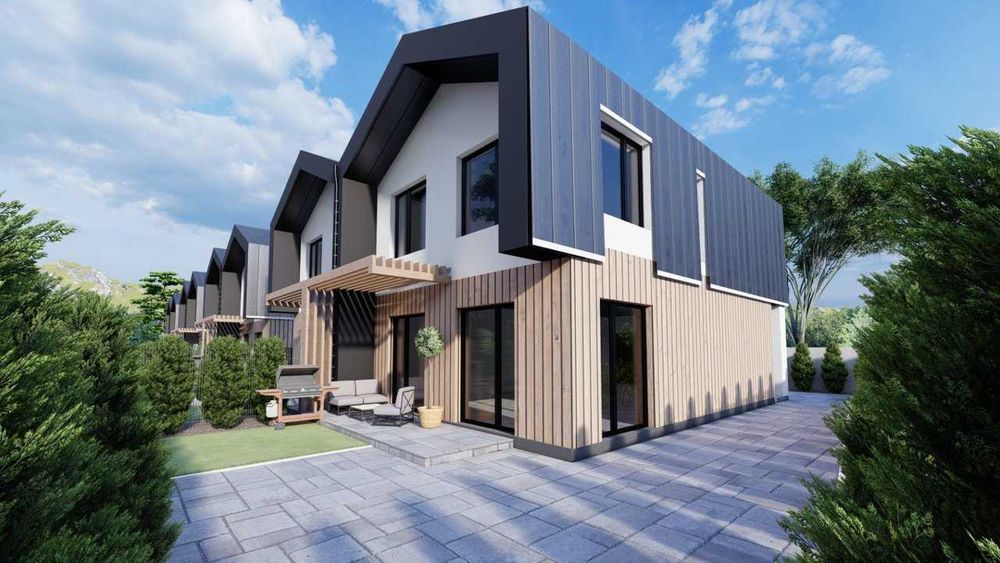 АКЦІЯ! Дуплекс 126м2 / Крихівці / ділянка + гараж / міські комунікації