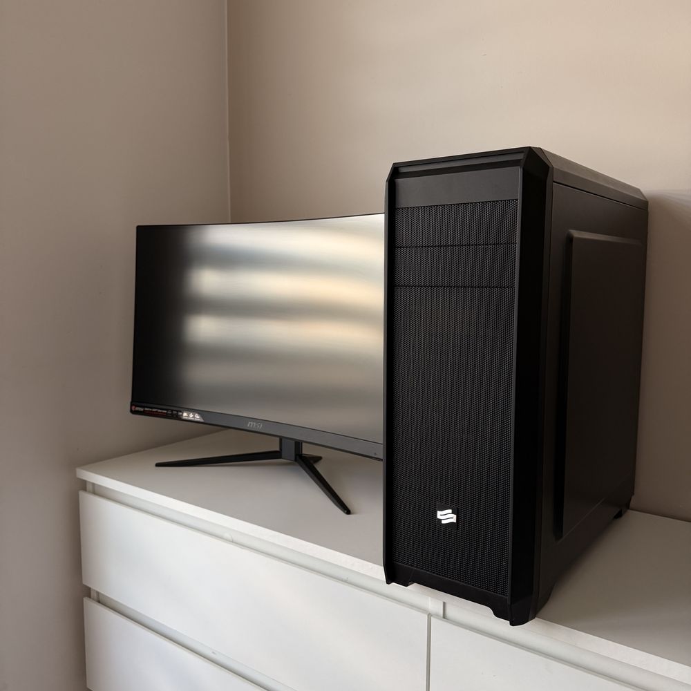 Komputer z monitorem GTX 1660ti oc6GB i5-12400f