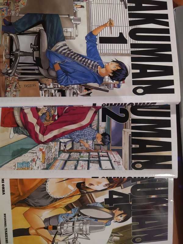 Bakuman manga 3 tomy