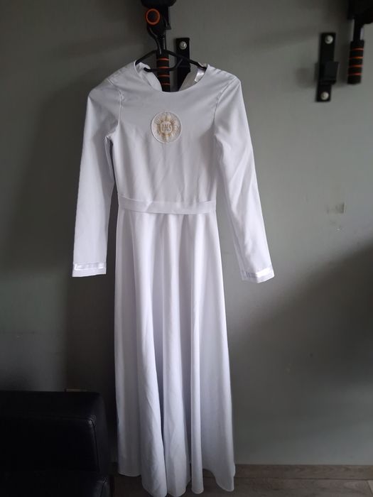 Sprzedam Zestaw komunijny dla dziewczynki raz ubrany