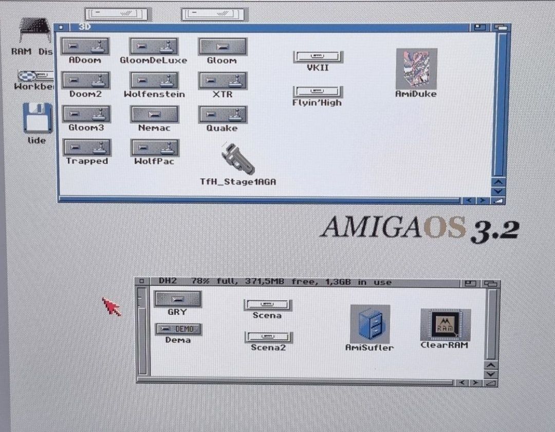Karta CF Amiga OS 3.2.3 gotowiec 8GB