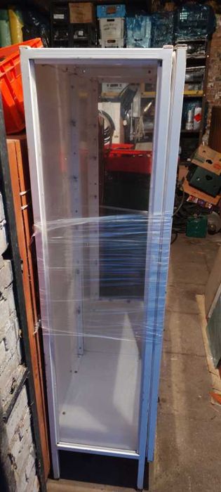 Stara szafa witryna gablota medyczna PRL