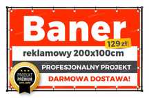baner reklamowy szyld plakat ulotki wizytówki logo reklama na samochód